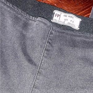 Free people women’s penny lane pull on flare jeans - black